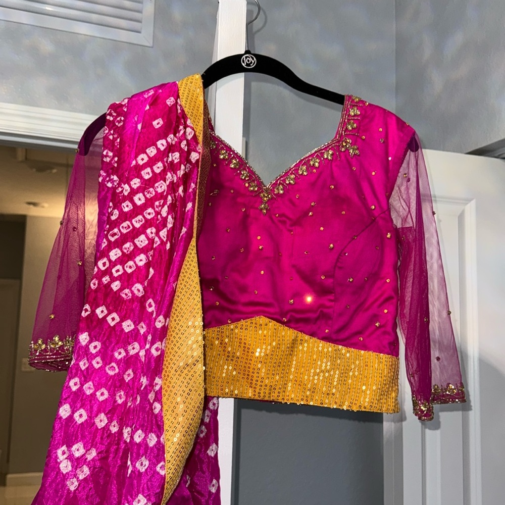 Hand made Bollywood costume